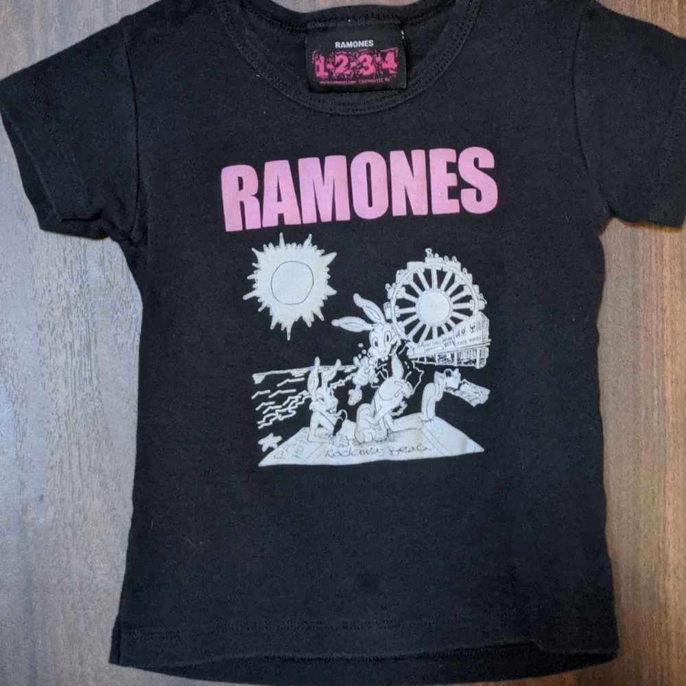 Ramones Rockaway Beach toddler shirt